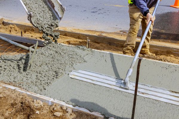 Traverse City Concrete Installation